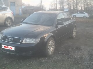 2002 Audi A4 II (B6), чёрный, 425000 рублей, вид 1
