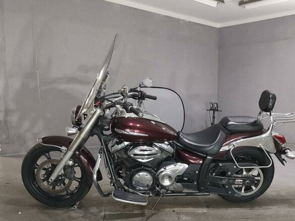 2009 Yamaha XVS950, красный, 677000 рублей