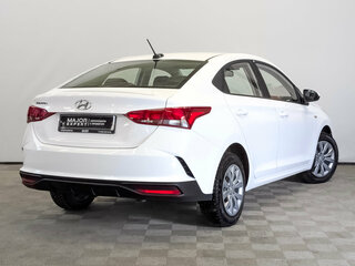 2022 Hyundai Solaris II Рестайлинг, белый, 1395000 рублей, вид 5
