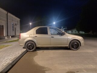 2010 Renault Logan I Рестайлинг, бежевый, 190000 рублей, вид 3
