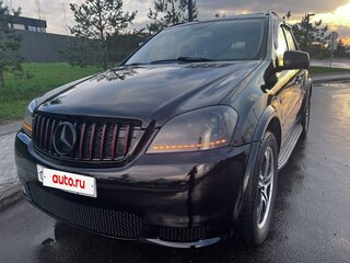 2005 Mercedes-Benz M-Класс 350 II (W164), чёрный, 1200000 рублей, вид 3