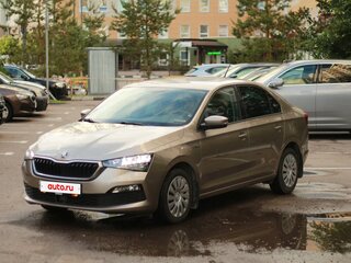 2021 Skoda Rapid II, коричневый, 1900000 рублей, вид 3