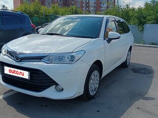 2016 Toyota Corolla Fielder XI (E160, E170, E180) Рестайлинг 1, белый, 1100000 рублей, вид 2