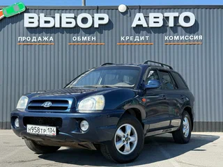 2008 Hyundai Santa Fe Classic Classic, синий, 930000 рублей, вид 1