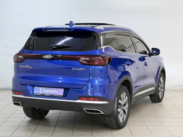 2022 Chery Tiggo 7 Pro I, синий, 1581000 рублей - вид 4