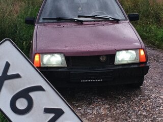 1996 Lada (ВАЗ) 21099, фиолетовый, 70000 рублей, вид 5
