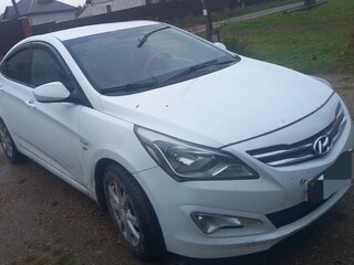 2014 Hyundai Solaris I Рестайлинг, белый, 899999 рублей, вид 2
