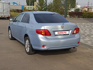 2008 Toyota Corolla X (E140, E150), голубой, 760000 рублей, вид 5