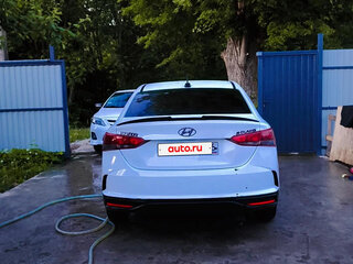 2020 Hyundai Solaris II Рестайлинг, белый, 1112000 рублей, вид 4