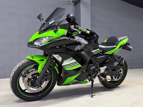 2017 Kawasaki Ninja 650, зелёный, 570000 рублей, вид 1