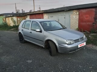 2000 Volkswagen Golf IV, белый, 150000 рублей, вид 2