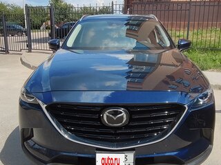 2022 Mazda CX-9 II Рестайлинг, синий, 3780000 рублей, вид 2