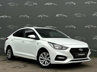 2019 Hyundai Solaris II, белый, 1115600 рублей, вид 3