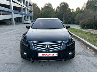 2008 Honda Accord VIII, чёрный, 1170000 рублей, вид 2