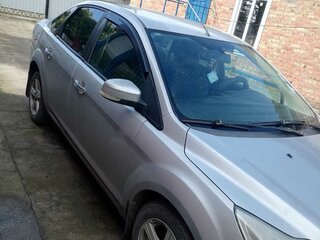 2008 Ford Focus II Рестайлинг, серебристый, 390000 рублей, вид 4