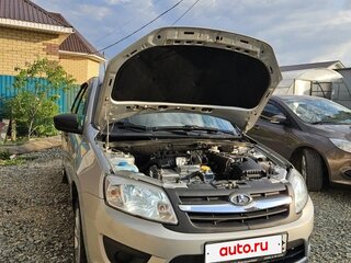 2018 Lada (ВАЗ) Granta I, серебристый, 530000 рублей, вид 5