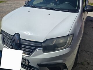 2018 Renault Logan II Рестайлинг, белый, 349000 рублей, вид 1