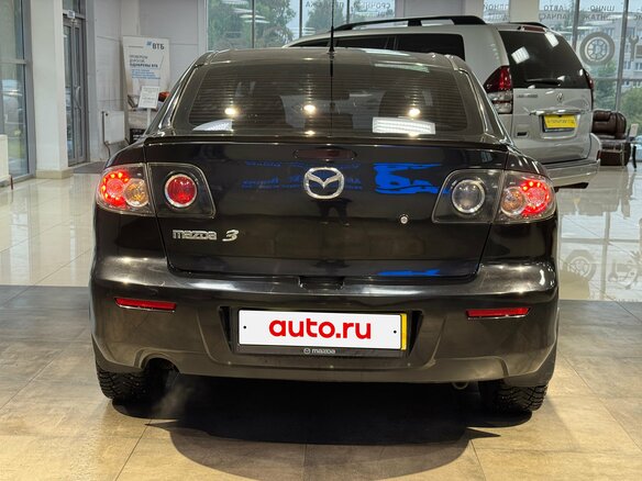 2008 Mazda 3 I (BK) Рестайлинг, чёрный - вид 6