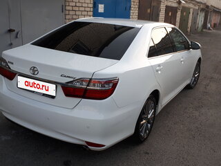 2015 Toyota Camry US Market VII (XV50) Рестайлинг, белый, 2300000 рублей, вид 4