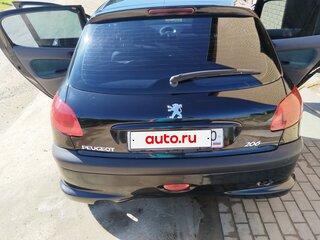 2008 Peugeot 206, чёрный, 350000 рублей, вид 1