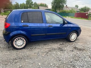 2007 Hyundai Getz I Рестайлинг, синий, 350000 рублей, вид 4