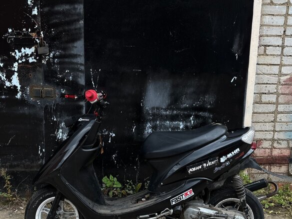 2000 Yamaha Jog, чёрный, 65000 рублей