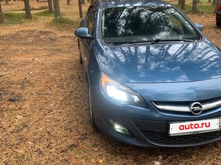 2014 Opel Astra J Рестайлинг, синий, 650000 рублей, вид 3