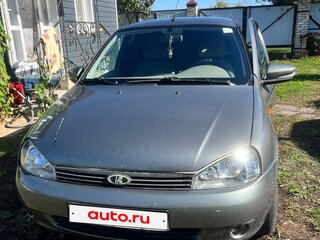 2008 Lada (ВАЗ) Kalina I, серый, 240000 рублей, вид 1