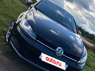2014 Volkswagen Golf VII, чёрный, 1250000 рублей, вид 5