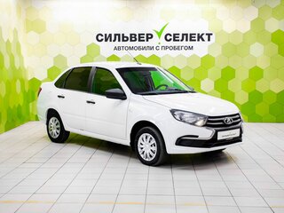 2020 Lada (ВАЗ) Granta I Рестайлинг, белый, 490000 рублей, вид 5