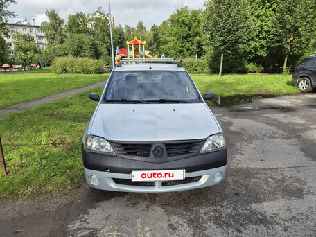 2009 Renault Logan I, серый, 262000 рублей, вид 1