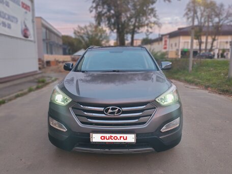 2013 Hyundai Santa Fe III, серый, 1550000 рублей, вид 2