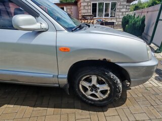 2004 Hyundai Santa Fe I, серебристый, 577000 рублей, вид 5