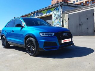 2017 Audi Q3 I (8U) Рестайлинг, голубой, 2500000 рублей, вид 1