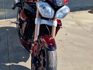2014 Triumph Speed Triple, красный, 650000 рублей, вид 1