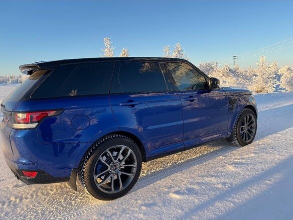 2015 Land Rover Range Rover Sport SVR II, синий, 4900000 рублей - вид 9