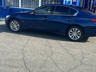 2017 Infiniti Q50 I, синий, 1690000 рублей, вид 3