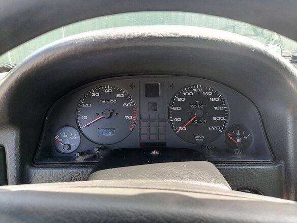 1991 Audi 80 V (B4), серый, 150000 рублей - вид 7