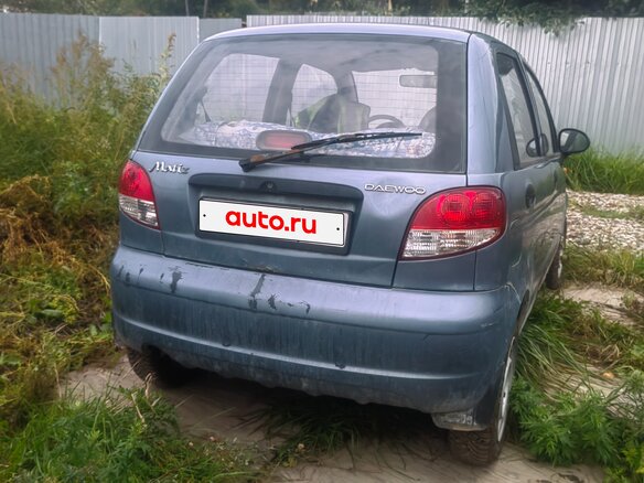 2011 Daewoo Matiz I Рестайлинг, серый, 150000 рублей - вид 3