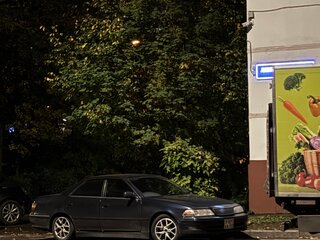 1999 Toyota Mark II VIII (X100), синий, 625000 рублей, вид 3
