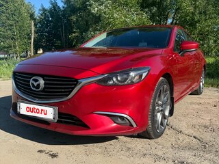 2017 Mazda 6 III (GJ) Рестайлинг, красный, 1750000 рублей, вид 2