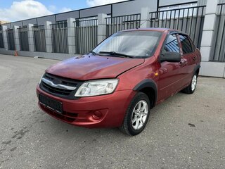 2013 Lada (ВАЗ) Granta I, красный, 190000 рублей, вид 1