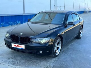 2007 BMW 7 серии 730i IV (E65/E66) Рестайлинг, чёрный, 880000 рублей, вид 2
