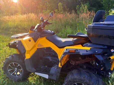 2018 Stels ATV-800 Guepard Trophy, жёлтый, 589000 рублей, вид 4