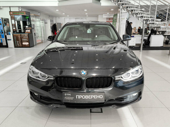 2018 BMW 3 серии 318i VI (F3x) Рестайлинг, чёрный - вид 1