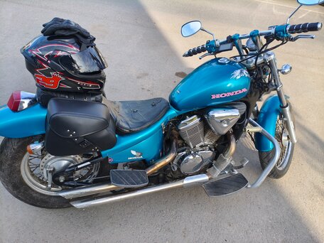 1994 Honda Steed 400, синий, 250000 рублей, вид 2