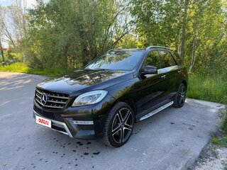 2013 Mercedes-Benz M-Класс 350 III (W166), чёрный, 2350000 рублей, вид 1