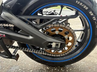 2017 Yamaha MT-09 Tracer (FJ-09), синий, 730000 рублей, вид 3