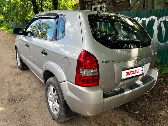 2008 Hyundai Tucson I, серебристый - вид 2