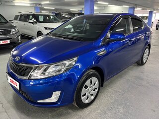 2013 Kia Rio 4-speed III, синий, 799000 рублей, вид 1